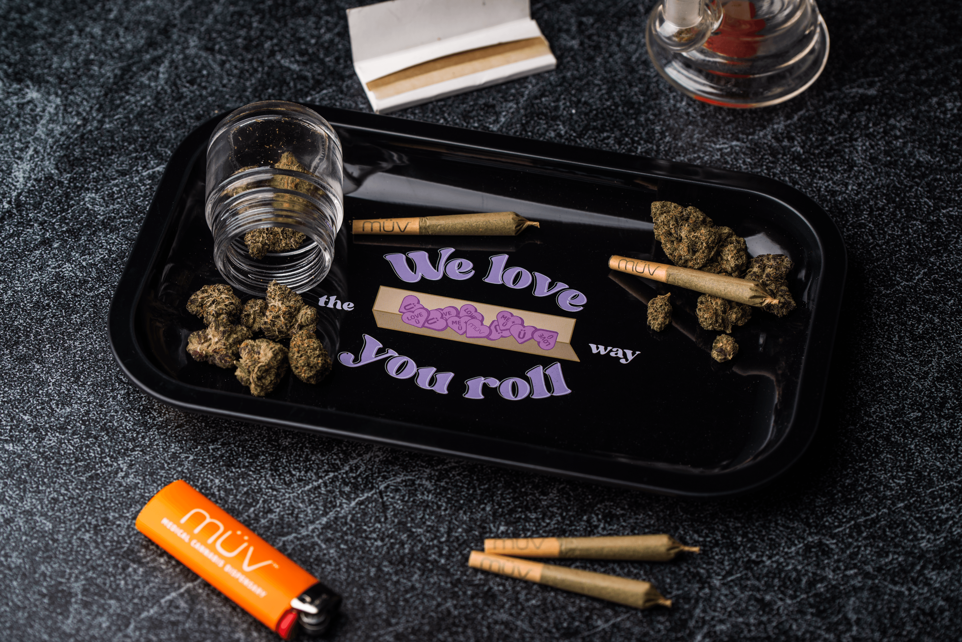Rolling a Cannabis Joint